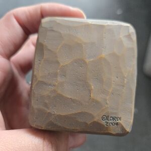 Willow Tree Brown Stone Sculpture